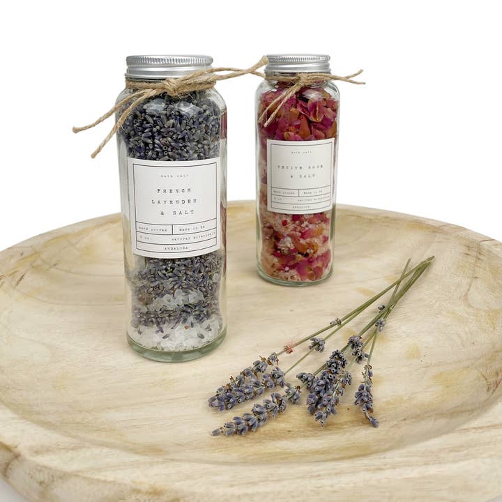 Andaluca - Wholesale Bath Salts - Petite Rose Petal Bath Salt