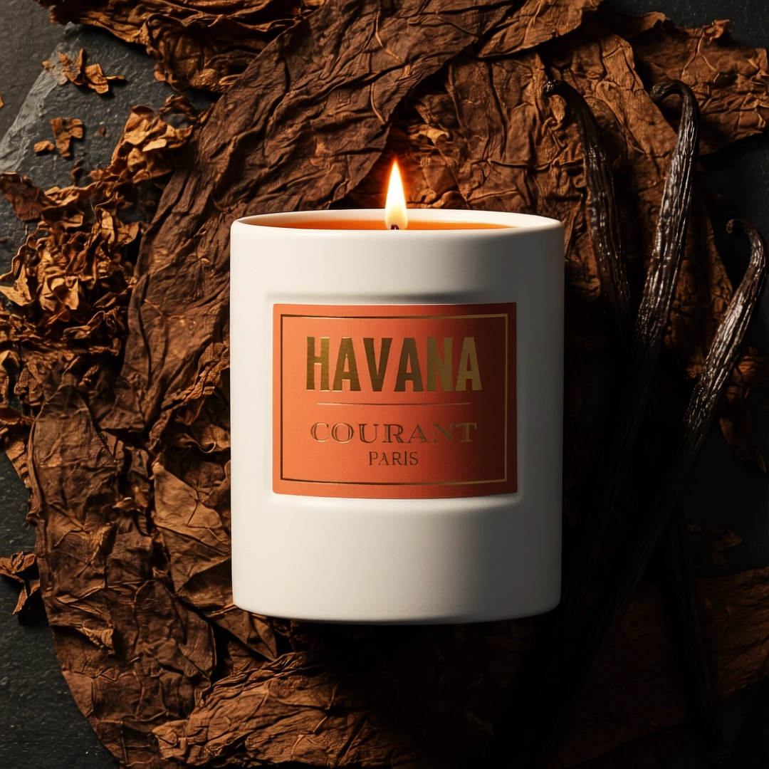 Sas Laurel Home - Courant Paris - Vendita all'ingrosso Candela in vasetto - HAVANA - Candela Profumata3