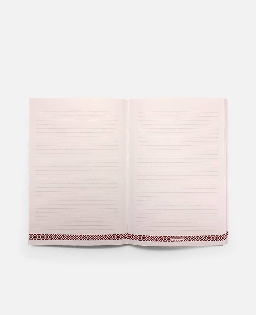 MAKENOTES - Wholesale Notebook - A5 glued notebook 80 sheets BLANKET1