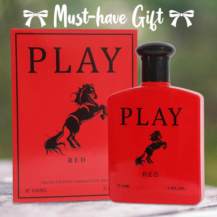 MYS Wholesale Inc - Wholesale Cologne Spray - Play Red Eau de Toilette Spray Cologne For Men