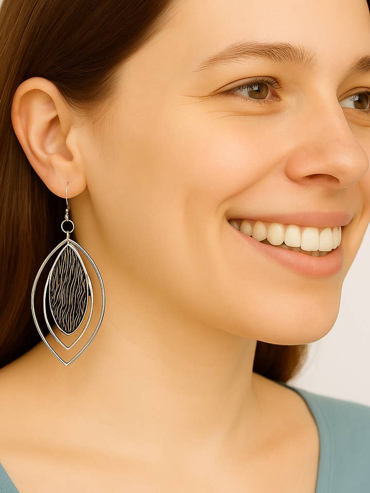 MOCHA - Blk/Slv for wholesale by Bel-Eve