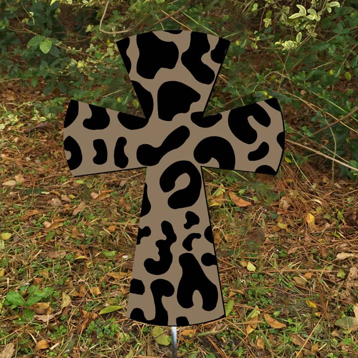 Steel Southern Designs - Wholesale Garden/Lawn Stake - 10" Cross Yard Stake1