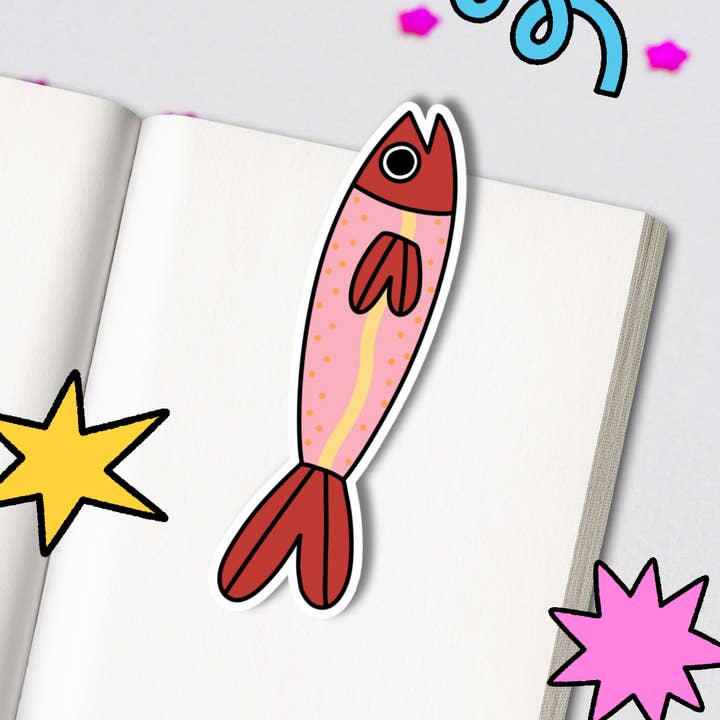 Marcador de Livro de Truta Arco-Íris por atacado de Get Stoked