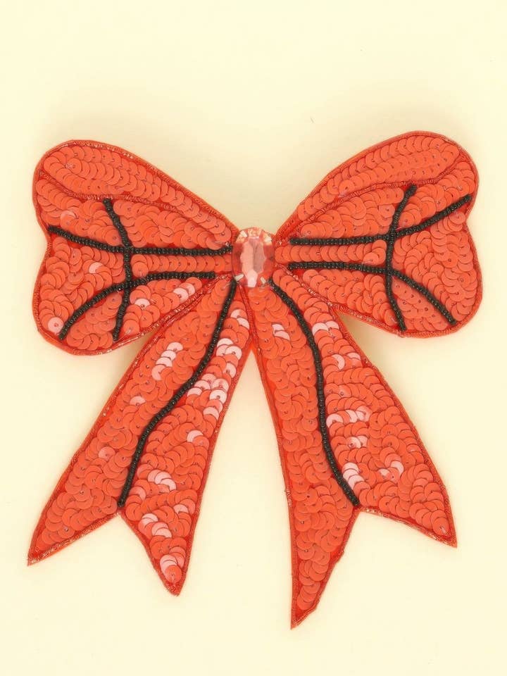 Barrette à cheveux sportive ornée de bijoux Gameday pour la vente par CC Wholesale Clothing