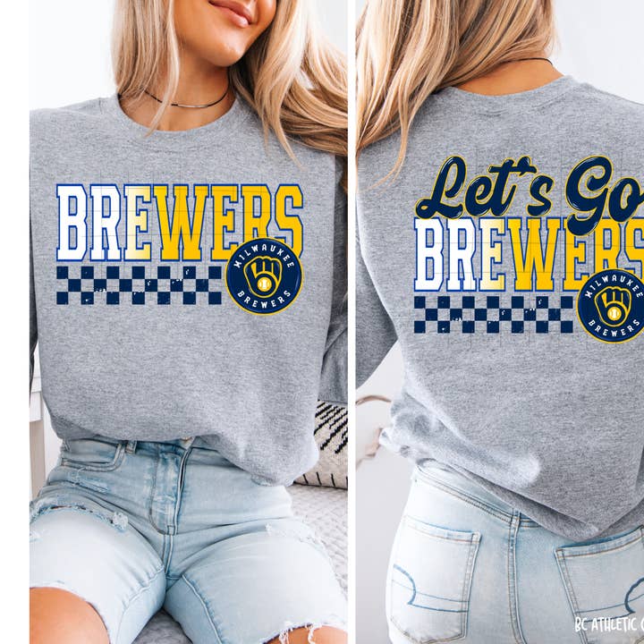 Let's Go Brewers Baseball: Game Day - Tee for wholesale by Cash & Drix Wholesale