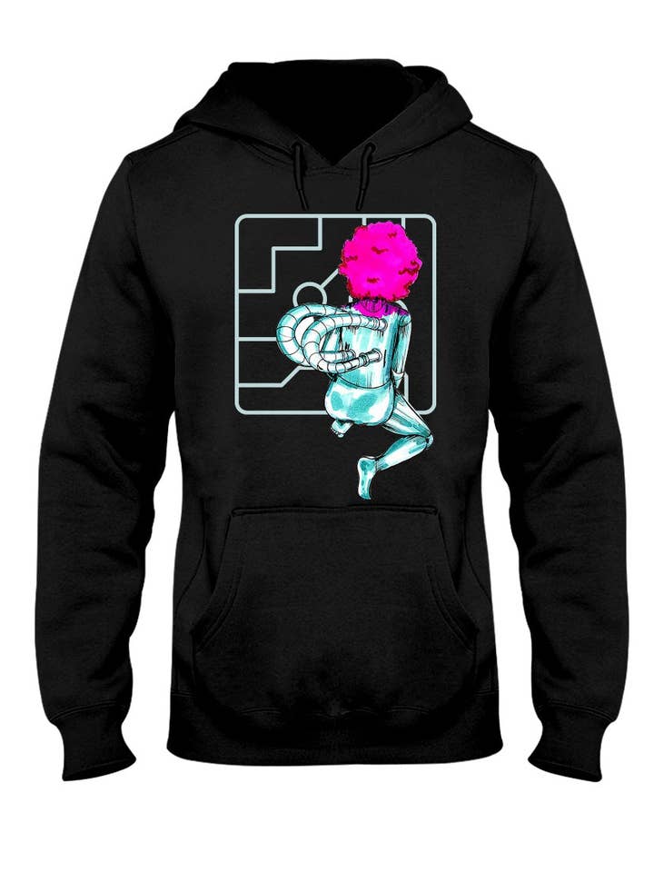 Robot fe hættetrøje for engroshandel hos D. Ridley Designs