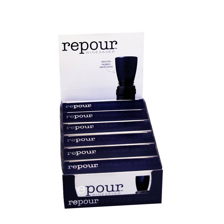 Repour - Wholesale Wine Preserver - Repour - POP 4-Pack (6 Count)