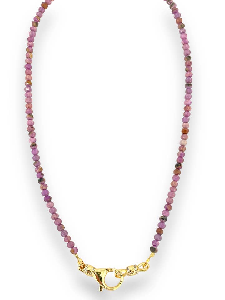 Collana con perline in fosfosiderite per la vendita all'ingrosso da parte di Shiver + Duke