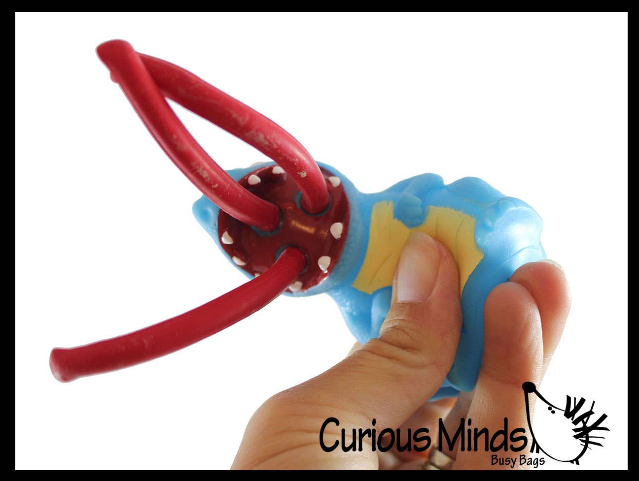 Curious Minds Toys - Venta al por mayor Pelota antiestrés - Niños - Dragón que Escupe Fuego - Juguete Apretable Lindo - Divertido Juguete Antiestrés - Único6