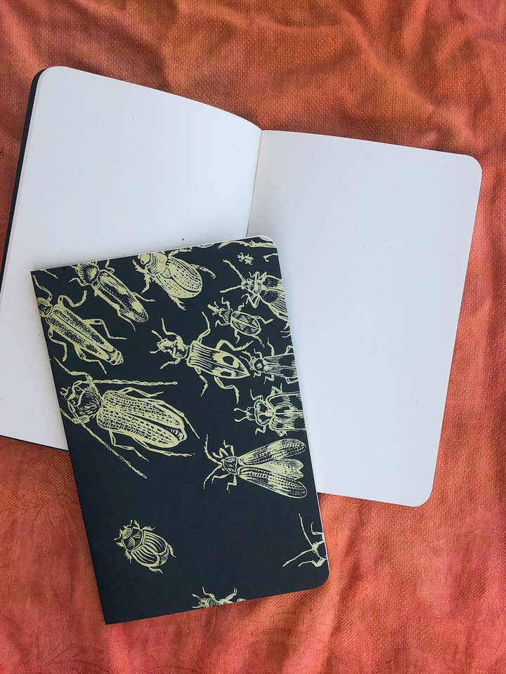 Caderno de desenho Beetles por atacado de Solstice Handmade