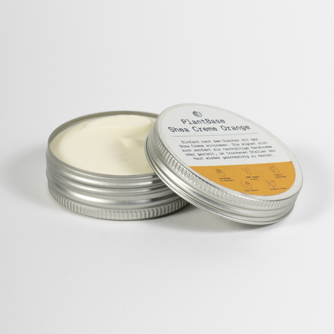 PlantBase GmbH - Vendita all'ingrosso Balsamo/burro per il corpo - Crema di karitè arancione 50 ml2
