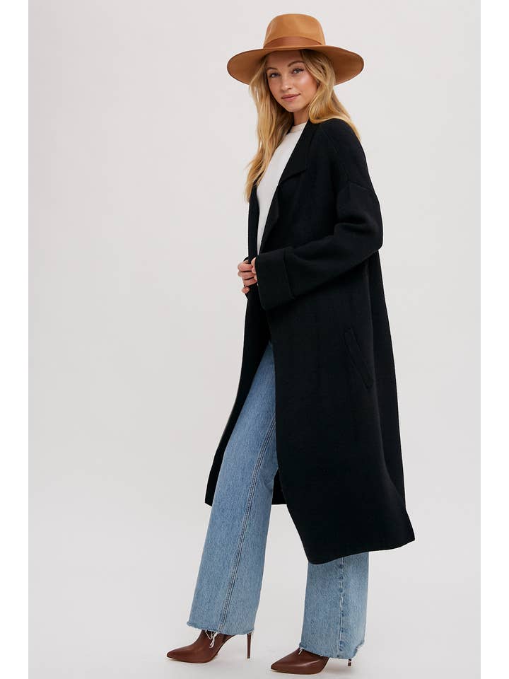 Bluivy - Venta al por mayor Gabardina - Mujer - Gabardina de punto oversize fácil de llevar6