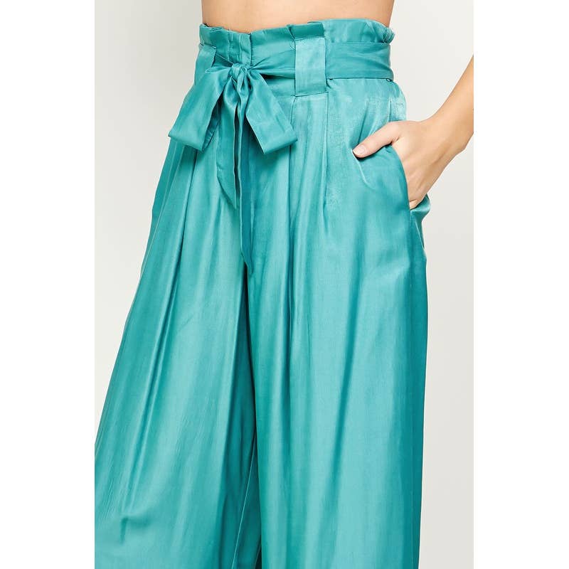 Strut & Bolt – wholesale Pants – Women's – Paper-bag Waist Wide Leg Pants18