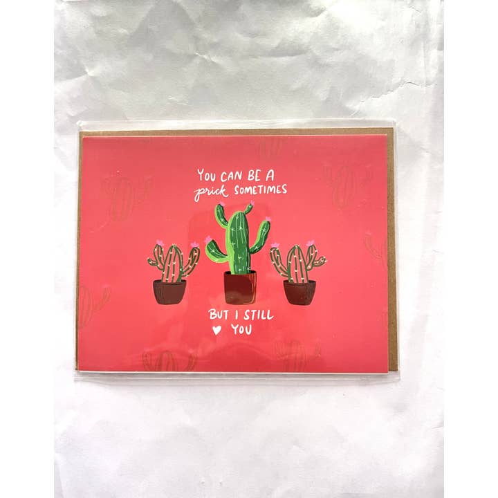 Prick Card for wholesale by Nerdcissist