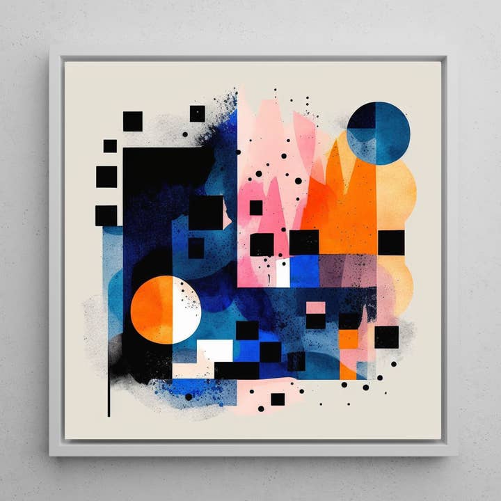 Mid Century Modern Abstract Wall Art Print for wholesale by Venus Art Prints