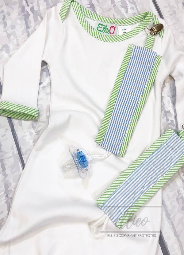 Love That Cotton – Engroshandel Kjole - Baby – Seersucker Baby Infant Kjole4