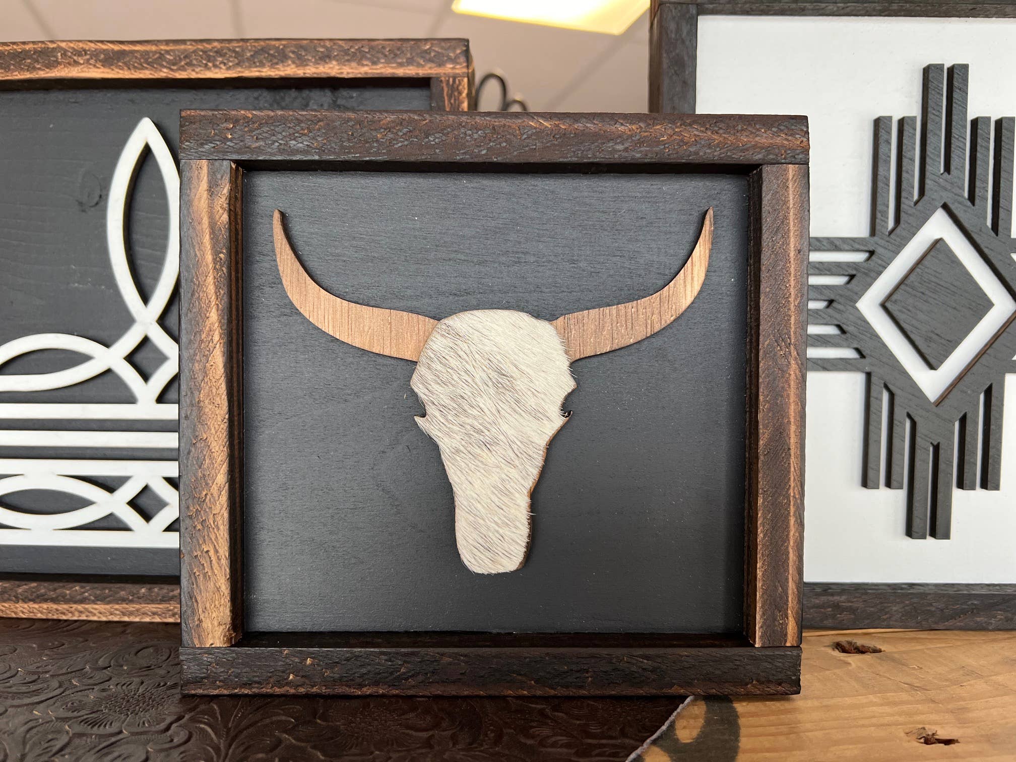 Twisted Iron Wholesale - Wholesale Wall Accent - Small bullskull decor 4