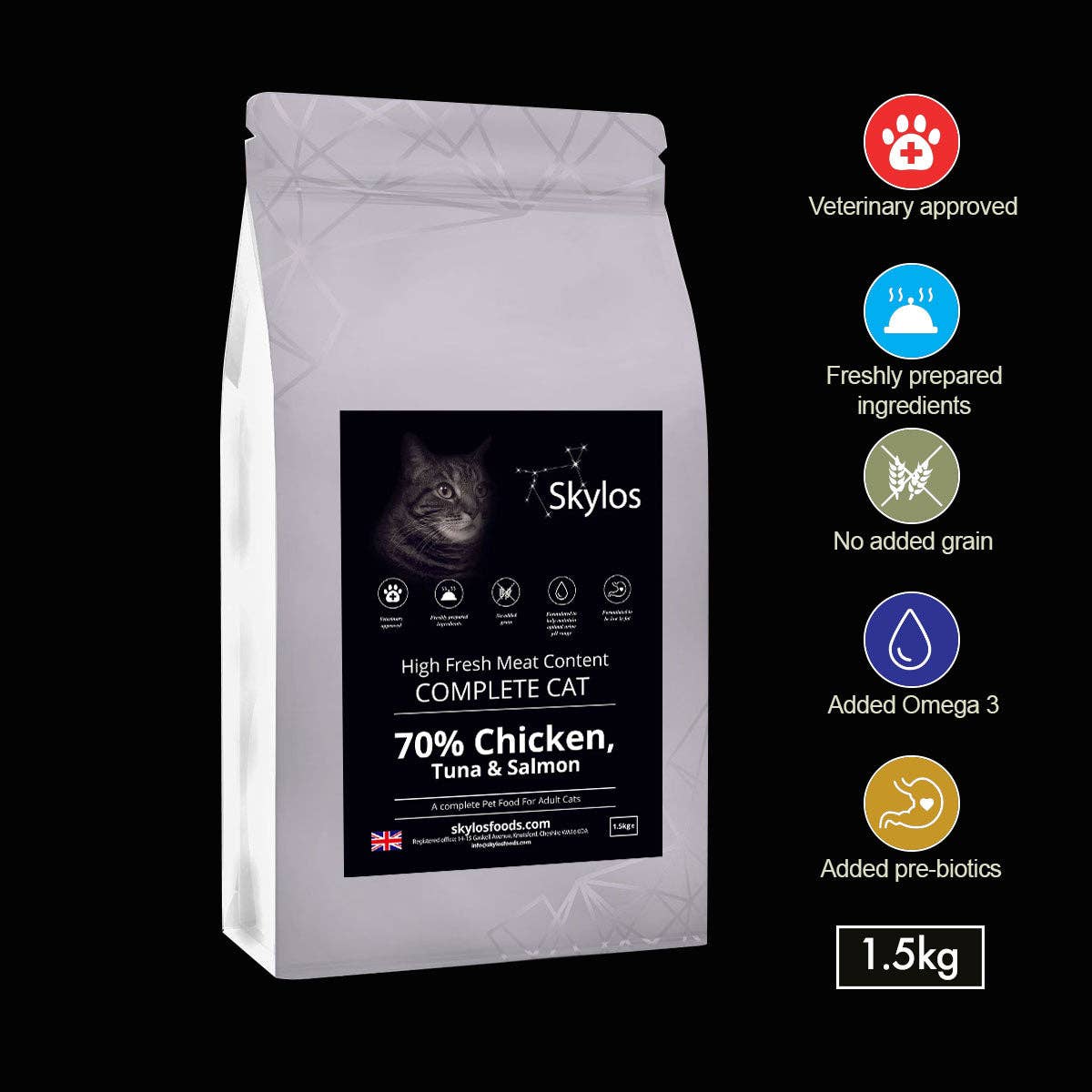 Skylos Foods – wholesale Pet food – Cat – Complete Cat2