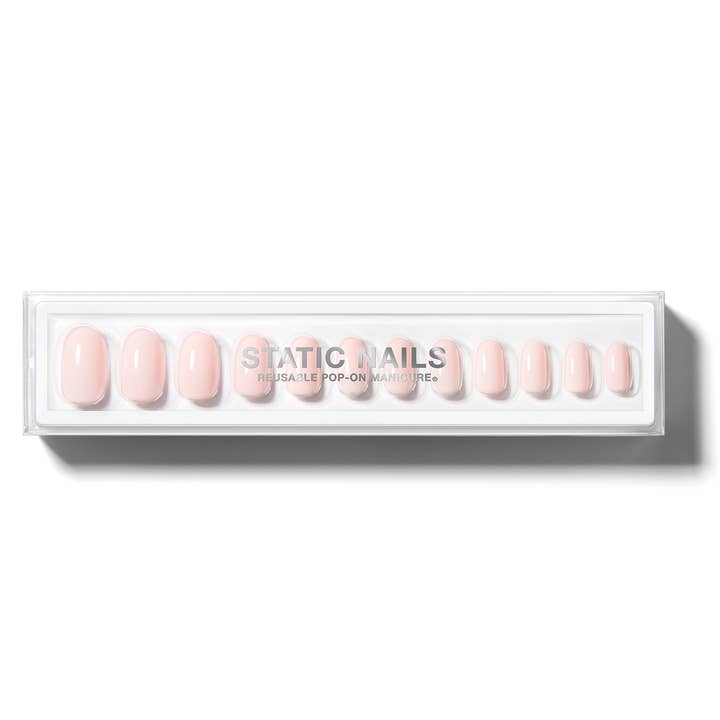 Static Nails - Wholesale Press-On/Fake Nails - SUGAR FLOSS ROUND