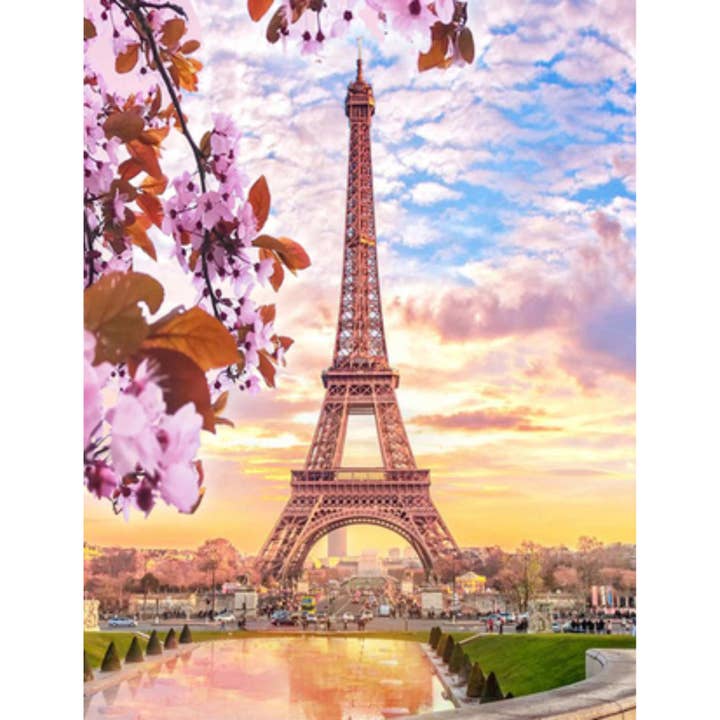 Diamond Painting Kit Paris Eiffel Tower DE7138 for wholesale by RTO&Collection D'Art (RTO Baltic OU)