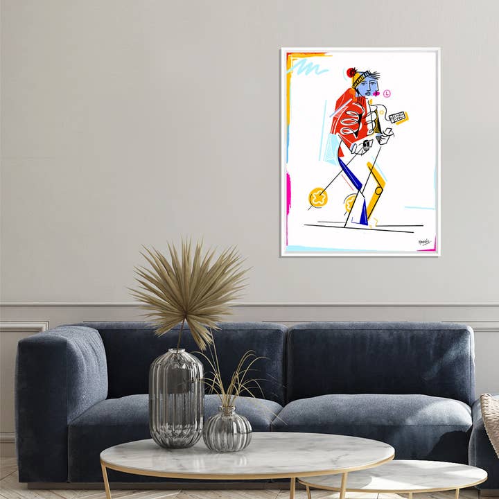 Atelier Contemporain - Wholesale Art Print - Fine Art Print - “The 3 Valleys” - Jean-Philippe Henric11