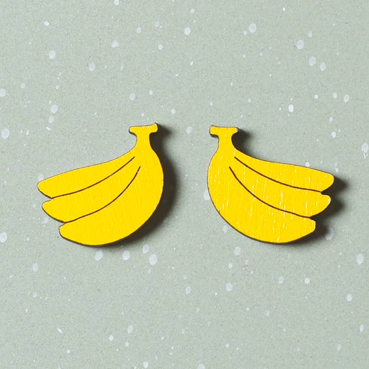 Banana Oorknopjes voor wholesale door Le Chic Miami