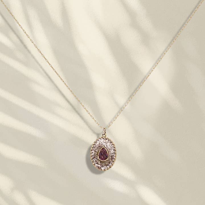 Thais Rubis 24 women's necklace for wholesale by LOetMA