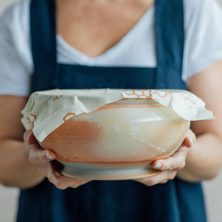 Bee's Wrap - Wholesale Food Storage Wrap/Bag - Large Wrap - Honeycomb Print5