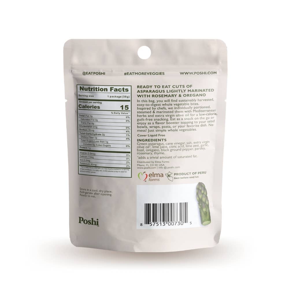 POSHI – wholesale Dried/dehydrated vegetables – Poshi -  Rosemary & Oregano 1.34oz/120ct1