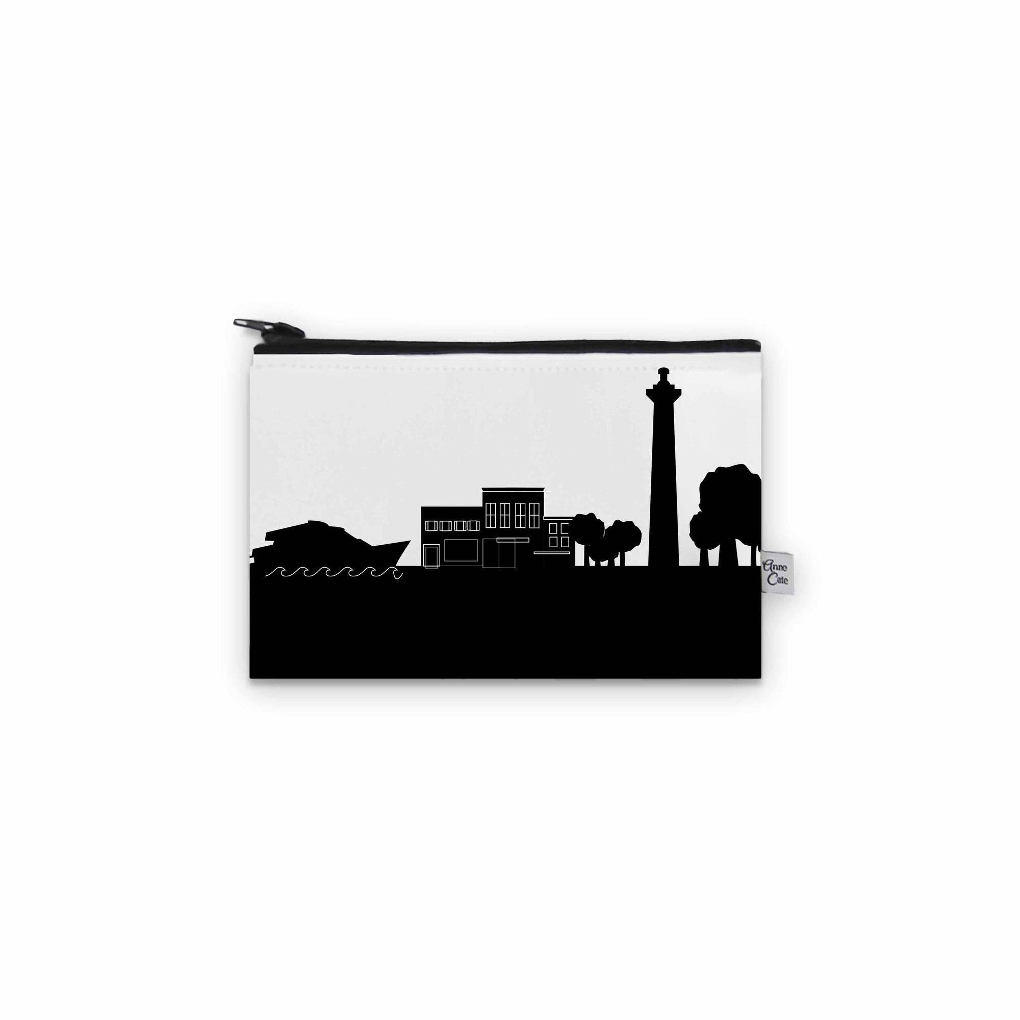 Anne Cate - Wholesale Coin Purse - Women's - Skyline Canvas Mini Purse153