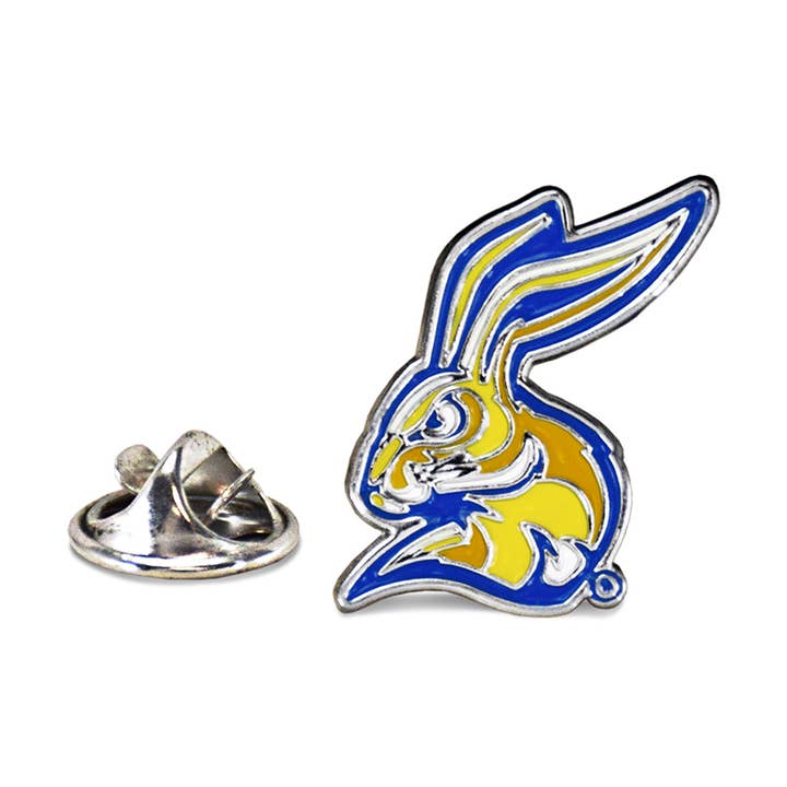 South Dakota State Jackrabbit - Silver Pin Jackrabbits for wholesale by Fan Frenzy Gifts