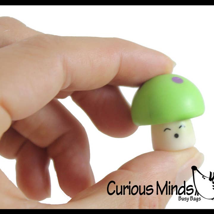 Curious Minds Toys - Wholesale School supplies – Kids - 1 Adorable Soft Mushroom Toppers - Cute School Supply Gift2
