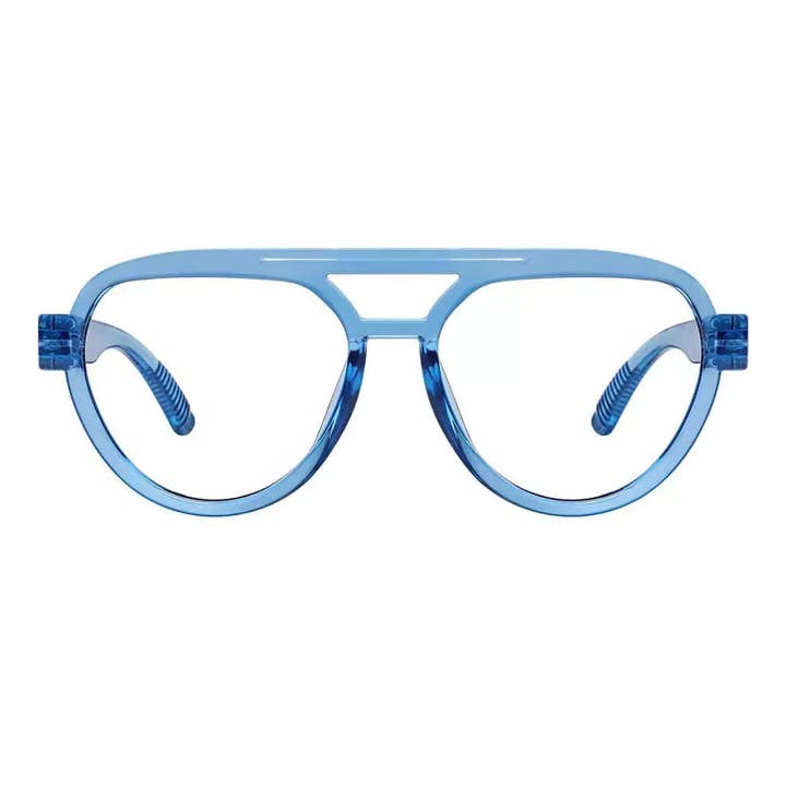 SPARE-SPECS, LLC - Wholesale Eyeglasses - Unisex - Pilot 30% Blue Light Blocking Metalless Screwless Glasses6