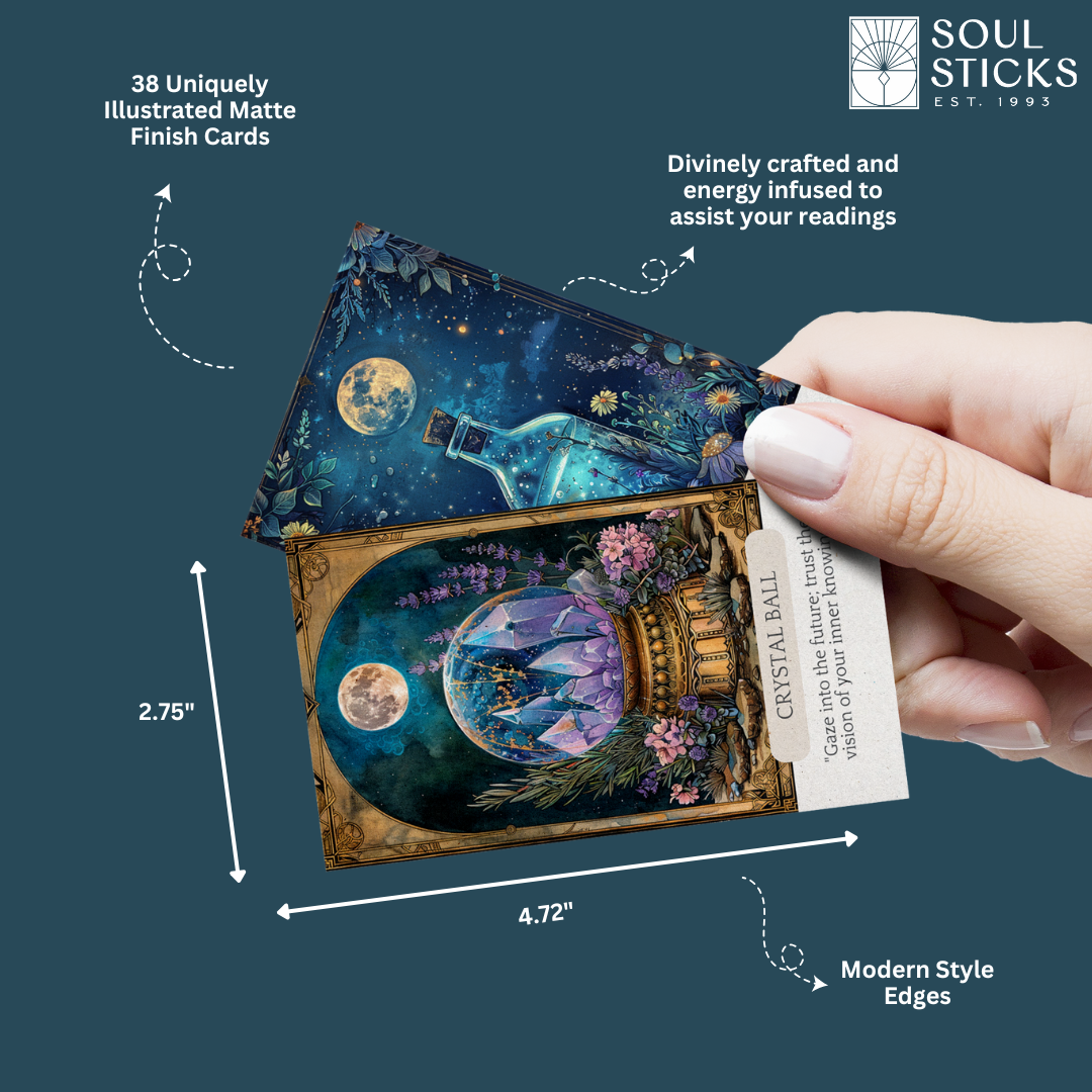 Designs by Deekay Inc. – wholesale Tarot cards – Magical Witch's Tools Oracle Card Deck3