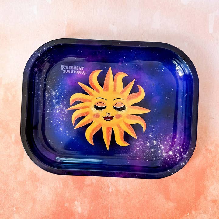 Vassoio per erba Sun per la vendita all'ingrosso da parte di Crescent Sun Studio