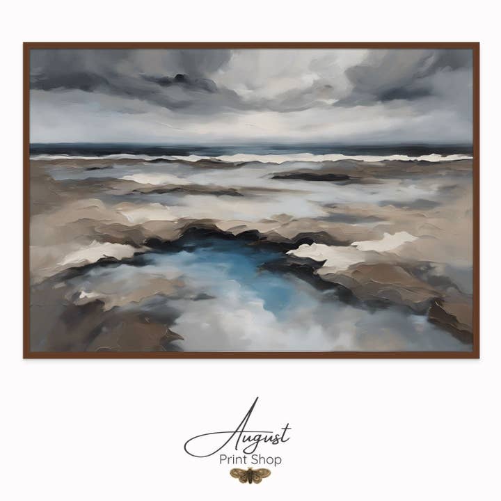 Low Tide I Abstract for wholesale by August Print Shop