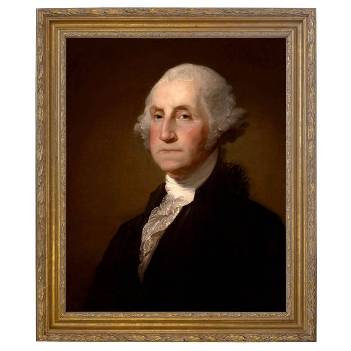Madison Bay Co. - Historical Home Decor Reproductions – wholesale Konsttryck – George Washington av Gilbert Stuart Vintage Målning Tryck47