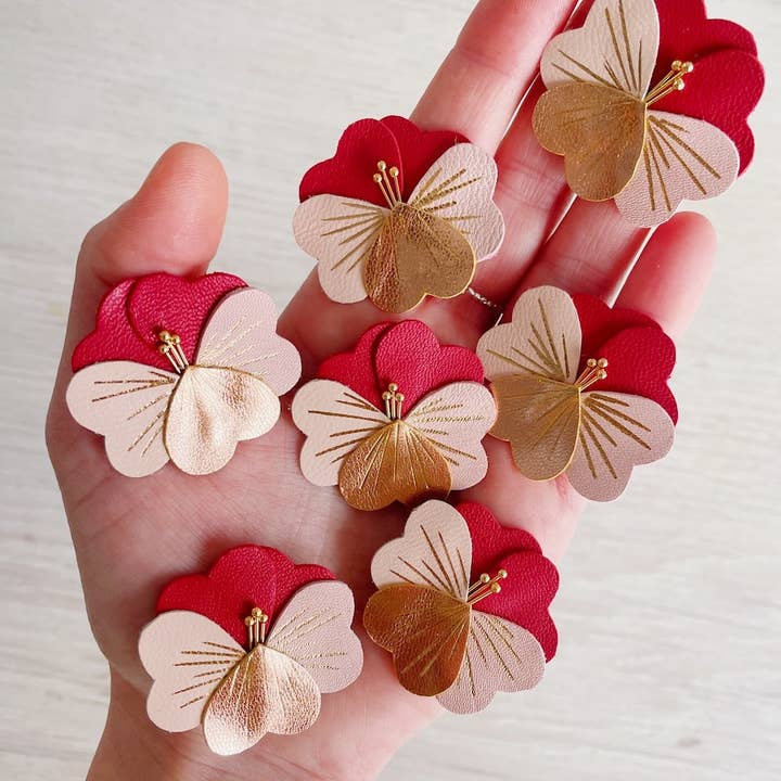 du vent dans mes valises - Wholesale Brooch - Flower brooch, the thought of love