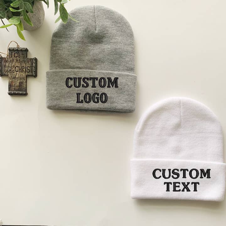 One Nine - Wholesale Beanie - Unisex - Custom Embroidered Beanie Cuffed Custom Logo
Beanie Hat
