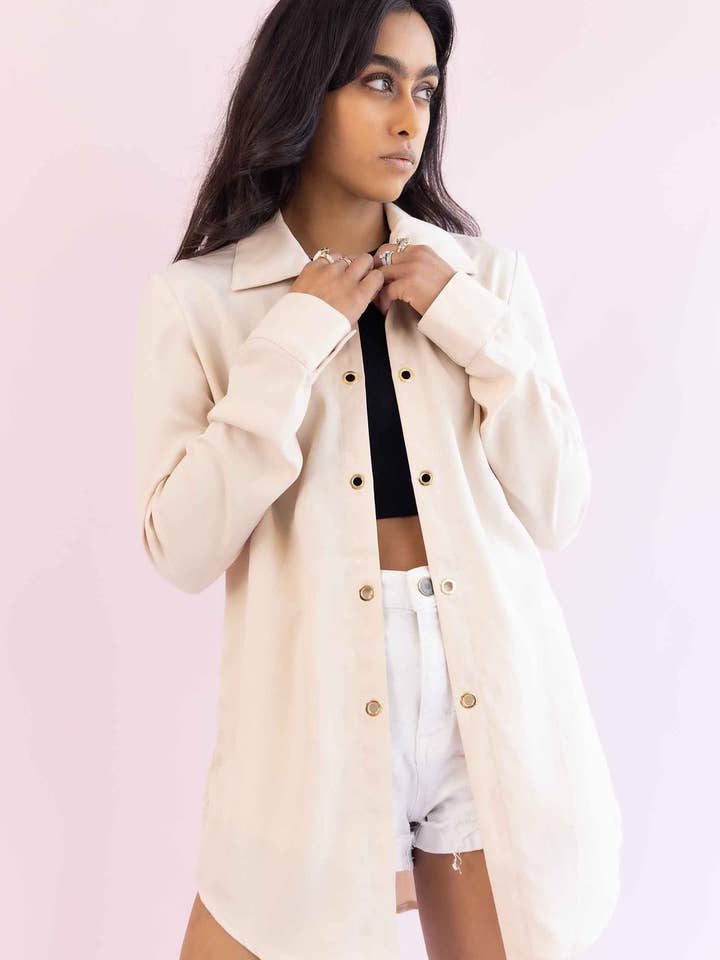 Chemise ROXANNE Beige pour la vente par INADEA