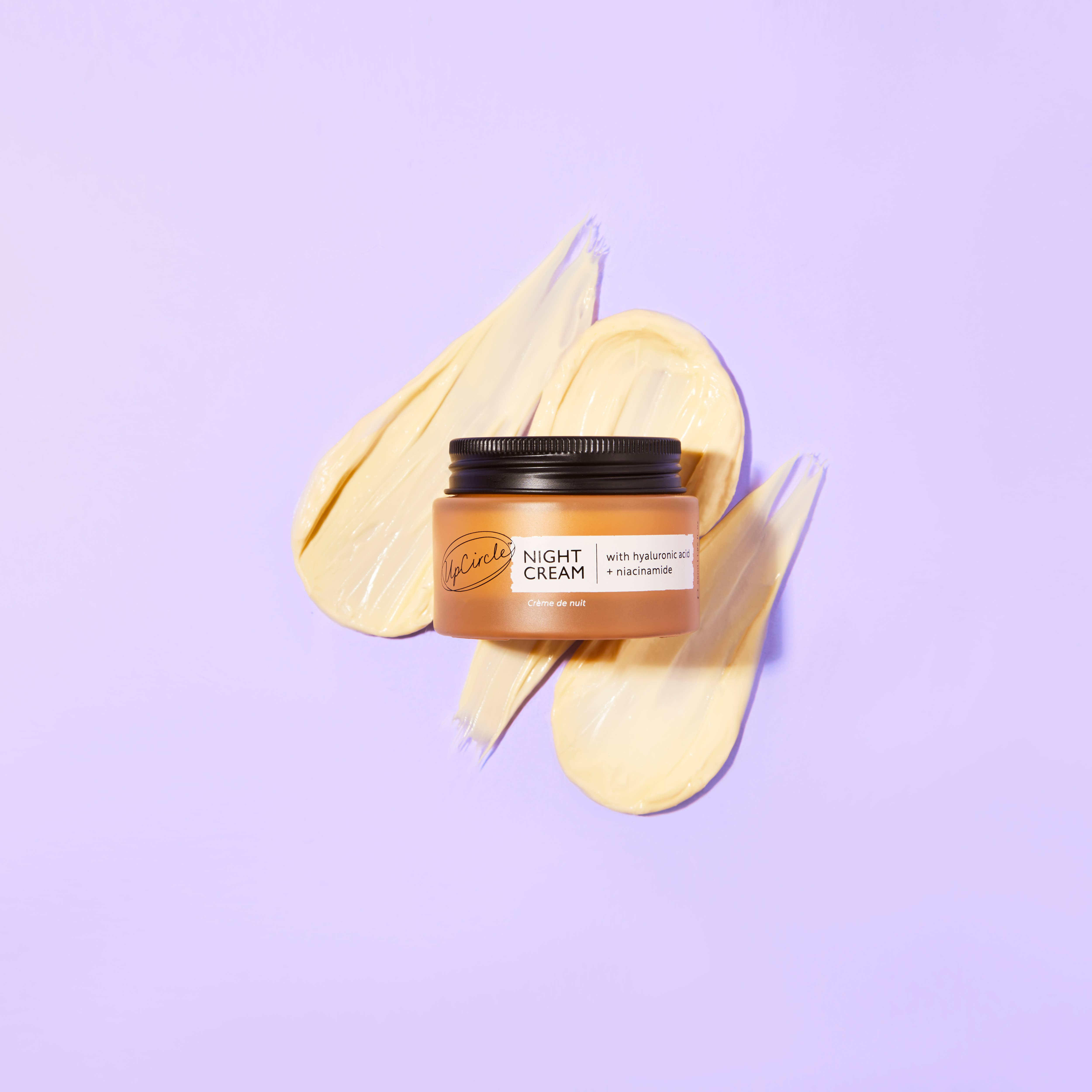 UpCircle USA - Vente Crèmes de nuit - Crème de Nuit Spa Anti-Âge Éco Acide Hyaluronique, Niacinamide Cadeau de Noël1