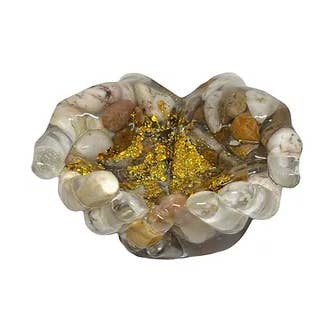 Handgefertigter Harzstein Spirituelle Hände Ornament für den Großhandel von Face It Home Decor