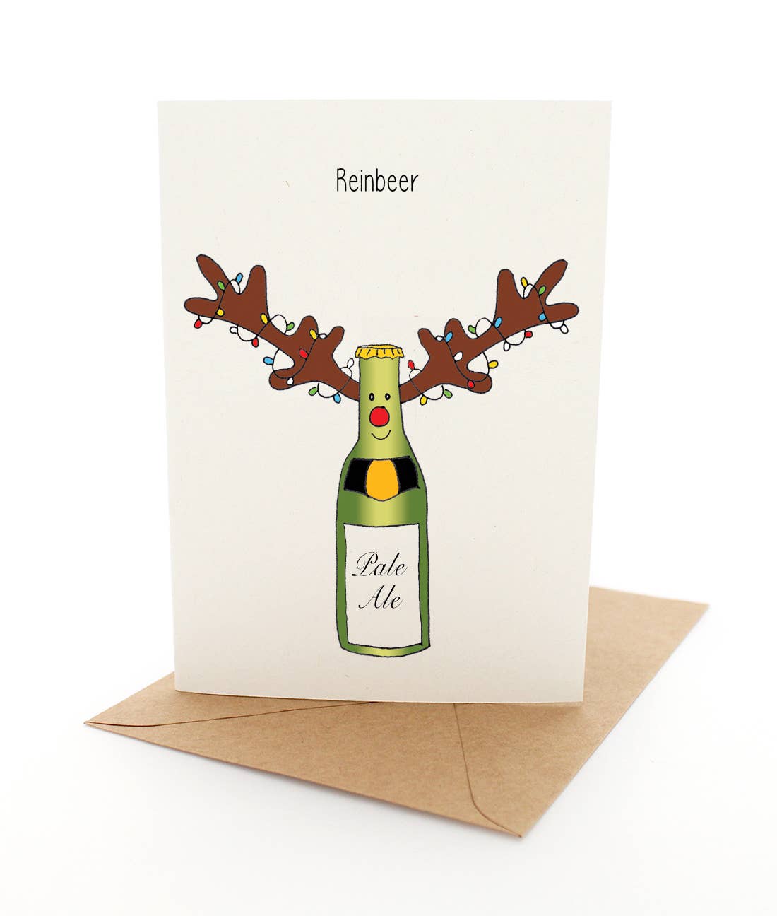 Pleasant Tree - Wholesale Christmas card - Punny Xmas Beer