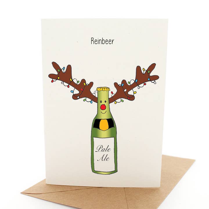 Pleasant Tree - Wholesale Christmas card - Punny Xmas Beer0