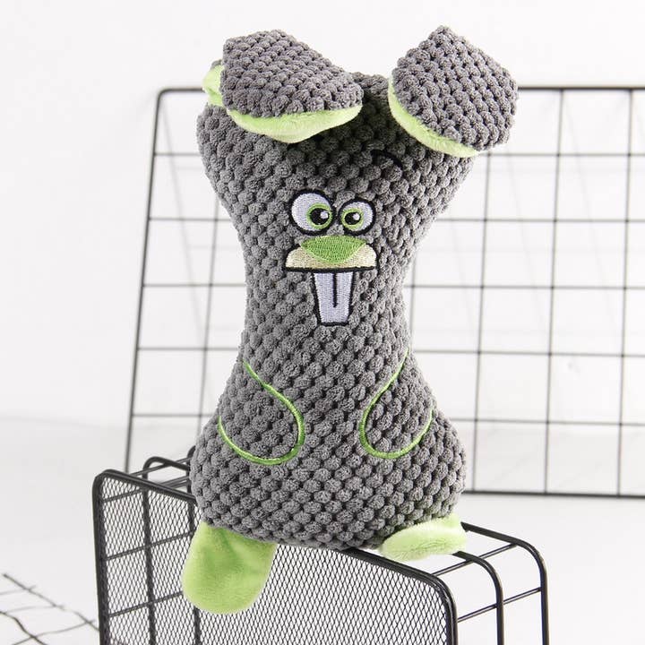 Toby Supply - Wholesale Pet Plush Toy - Dog - Corn Plush Squeaky Toy, Fun for Cats & Dogs_CWMM5498
