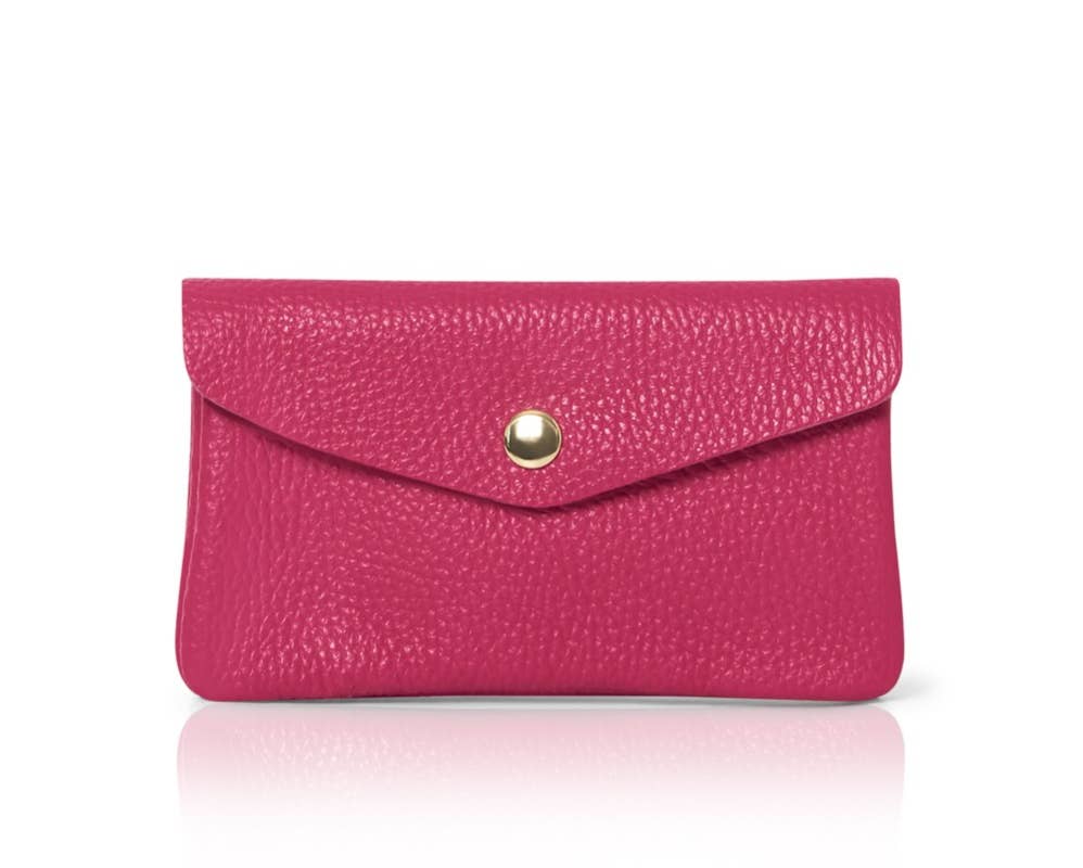 MONTTE DI JINNE – Porta-moedas - Mulher por atacado – Carteira Média em Couro Legítimo para Moedas e Cartões5