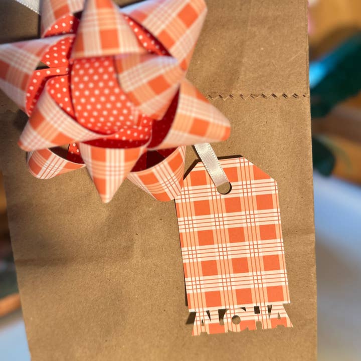 Handmade Aloha Kauai - Wholesale Gift Tag - Handmade Paper Gift Tags - Aloha Set of 66