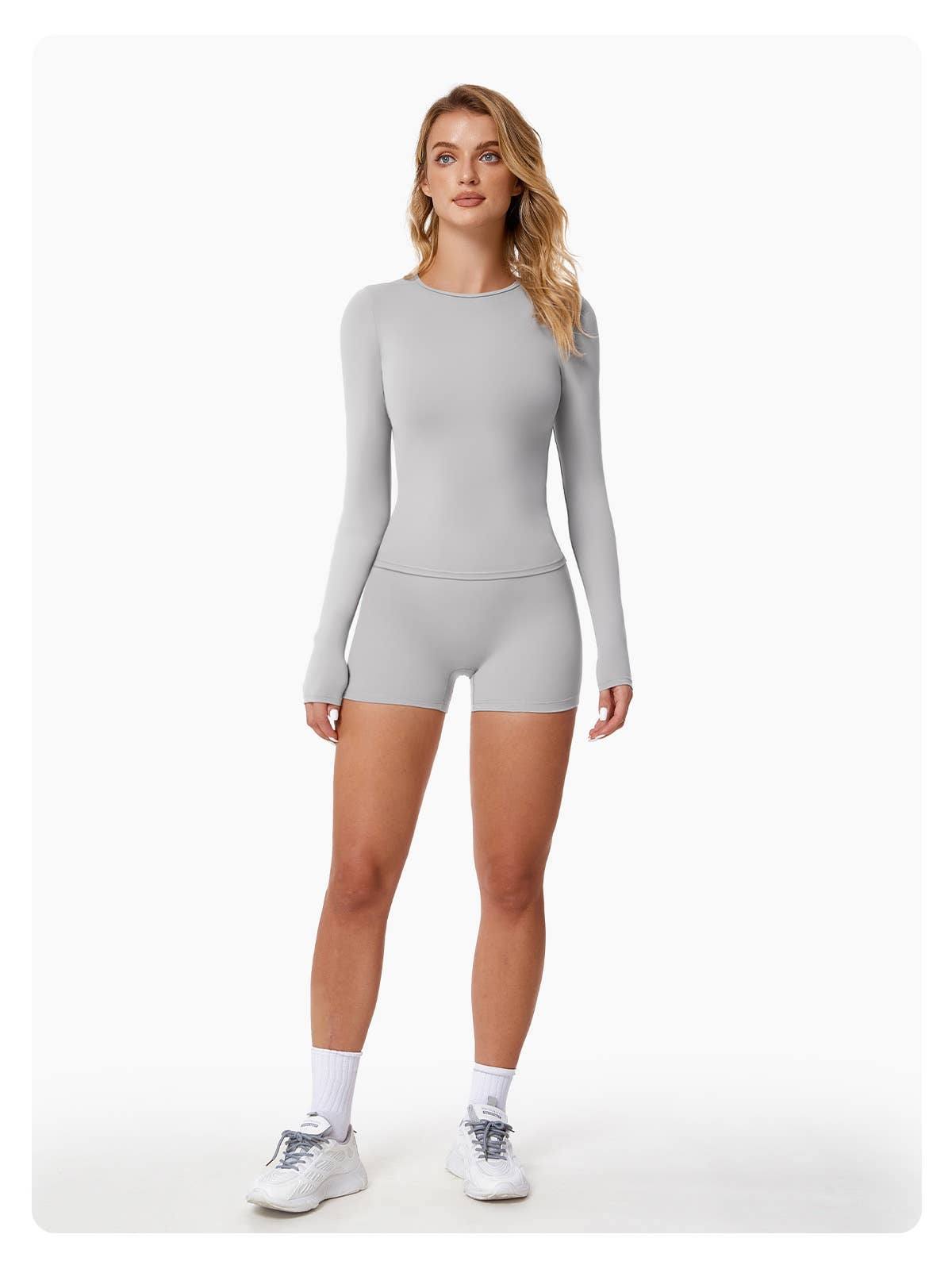 Mantra Active - Wholesale Athletic Top - Women's - Abigail Buttery Soft Crew Neck Long Sleeve Active Top14