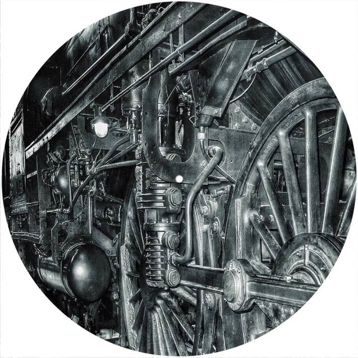 Slipmat 12"/ 7" för skivspelare - Ångtåg 1 för wholesale av Phatmatz