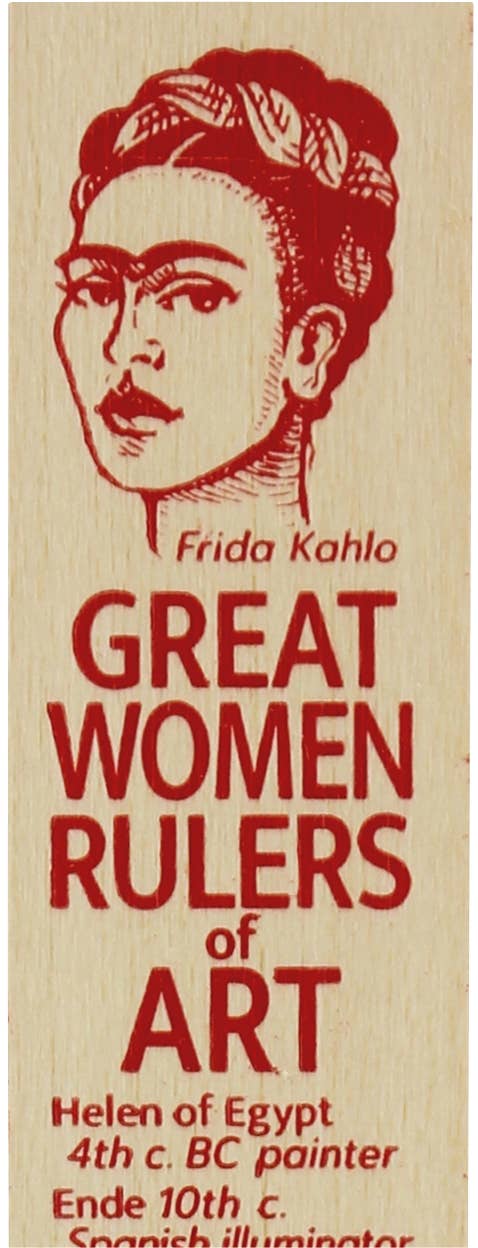 Channel Craft - Wholesale Ruler - Women in Art Ruler1